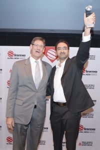 Dainik Jagran flags Tricolor high at INMA