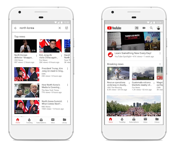 Building a better news experience on YouTube, together