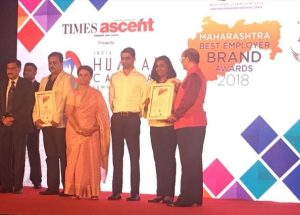 Volkswagen Group Sales India Pvt. Ltd. bags the Maharashtra Best Employer Brand Award 2018
