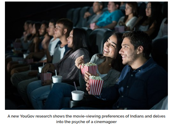 The movie viewing experience of an average Indian cinemagoer