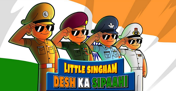 Discovery Kids pays tribute to the Armed forces with an Independence Day special ‘Little Singham – Desh Ka Sipahi’