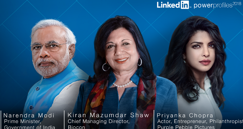 LinkedIn announces India’s Power Profiles 2018