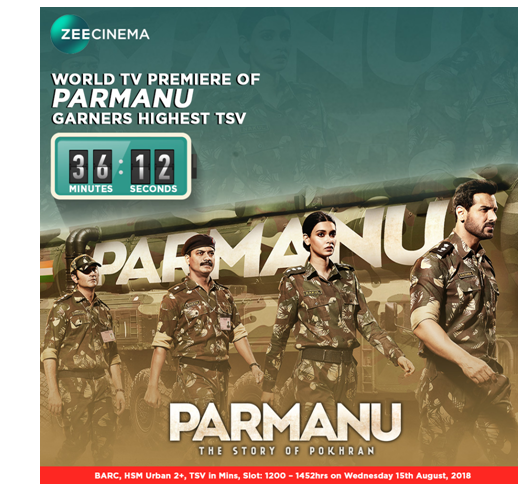 India celebrates Independence Day with Zee Cinema