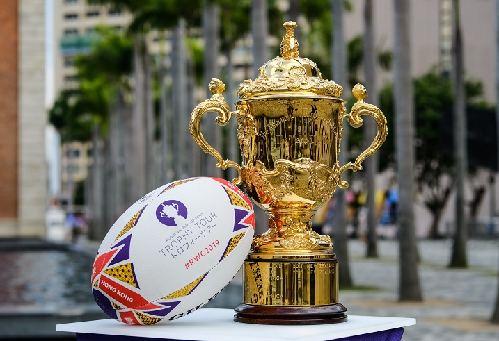 India Prepares to Welcome the Webb Ellis Cup as Part of the Rugby World Cup 2019 Trophy Tour