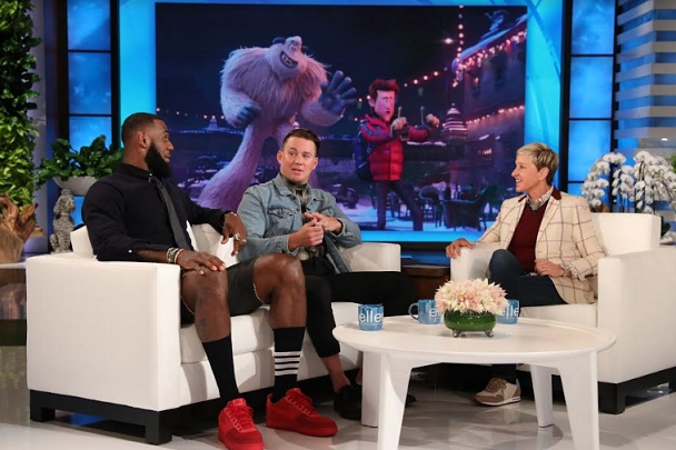LeBron James, Channing Tatum & Naomi Osaka on The Ellen DeGeneres Show 2 LeBron James, Channing Tatum & Naomi Osaka on The Ellen DeGeneres Show