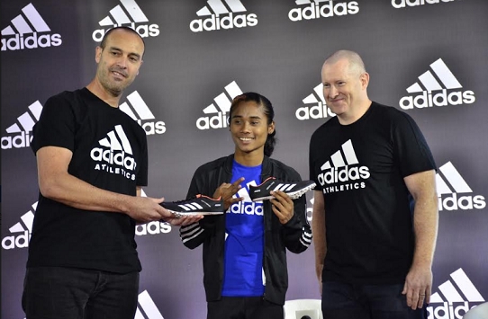 Rising Sprint Sensation Hima Das Joins Adidas