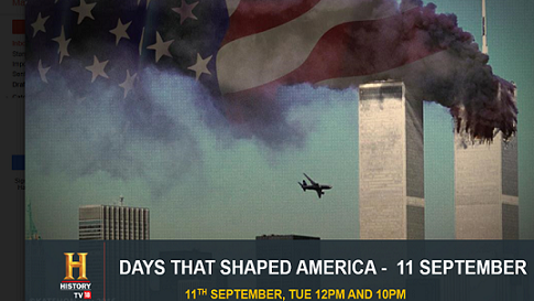 Day that shaped America - 9/11 on HISTORY TV18