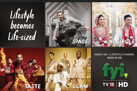 A+E Networks | TV18 launches FYI TV18 HD 2 A+E Networks | TV18 launches FYI TV18 HD