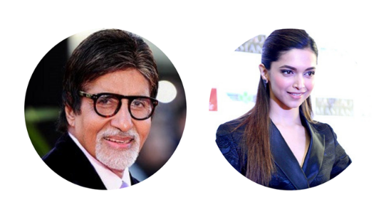 Amitabh Bachchan and Deepika Padukone are the most influential personalities of India