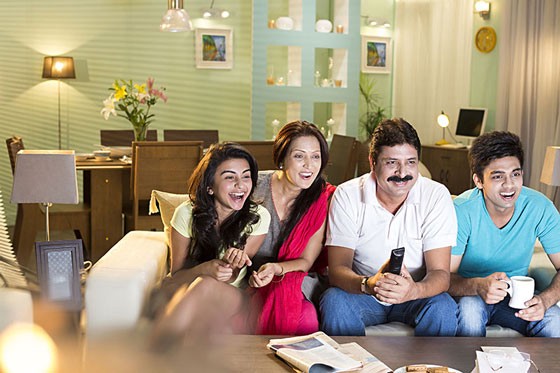 Television is the favoured source for getting original info for Indians