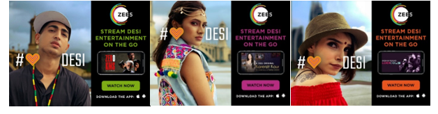 ZEE5 launches its global campaign ‘Dil Se Desi’