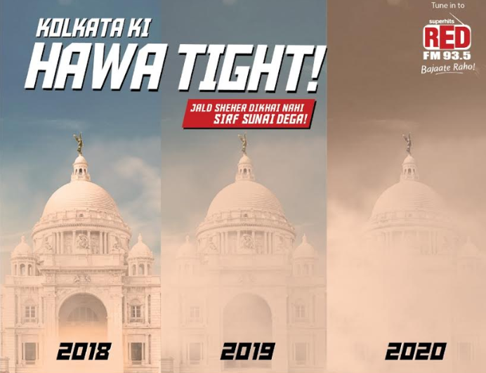 93.5 Red FM shows the way to fight air pollution with their latest campaign ‘Kolkata Ki Hawa Tight’