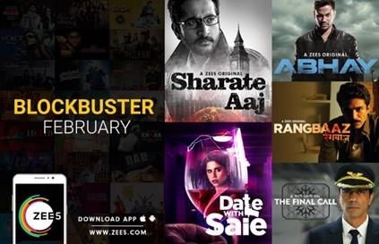 ZEE5 announces Blockbuster February 2 ZEE5 announces Blockbuster February