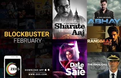 ZEE5 announces Blockbuster February