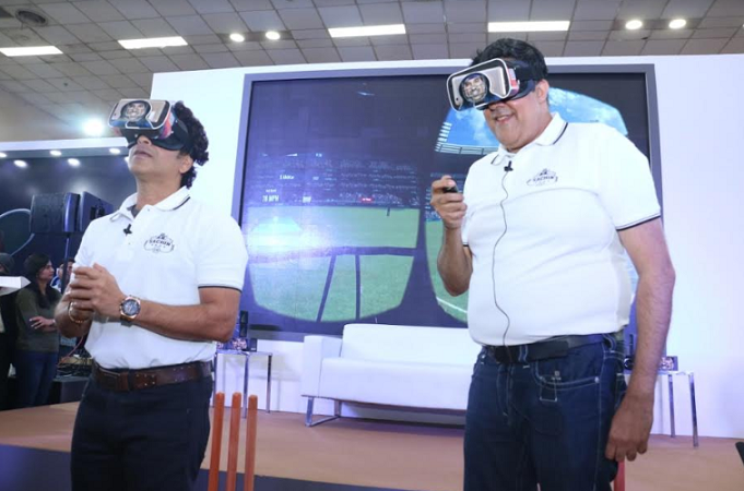 JetSynthesys and Sachin Tendulkar launch Sachin Saga VR 4 JetSynthesys and Sachin Tendulkar launch Sachin Saga VR