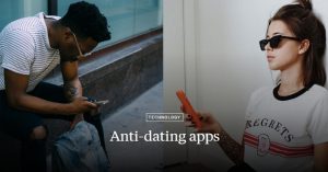 Anti-dating apps