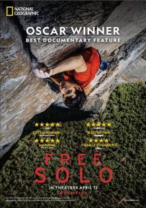 National Geographic’s 2019 Oscar Winning Documentary Free Solo to Hit Indian Theatres