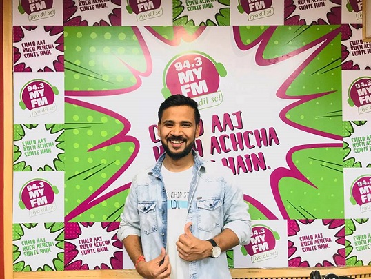MY FM RJKartik becomes the most followed RJ on Facebook in India