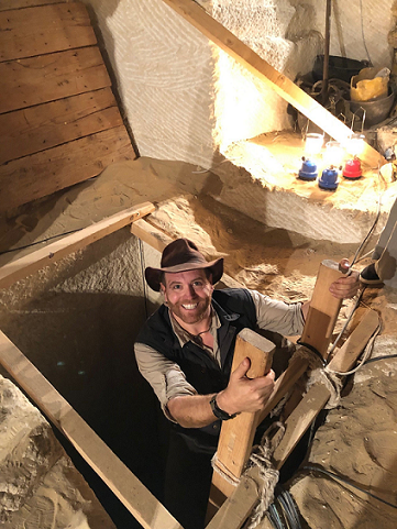 Discovery makes History by finding an exquisitely-preserved 2,500 year old High Priest Mummy