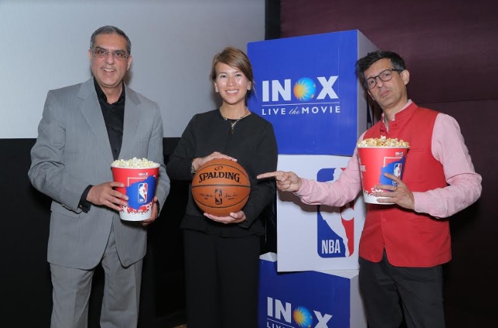 NBA and Inox Announce Partnership In India 2 NBA and Inox Announce Partnership In India