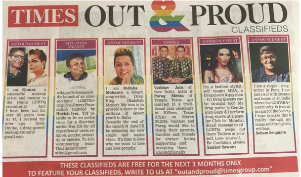 TOI’s #TimesOutAndProud touches 12 million hearts in just 10 days