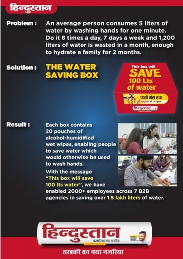 Hindustan pledges water conservation through ‘Paani Mera Haq’ campaign