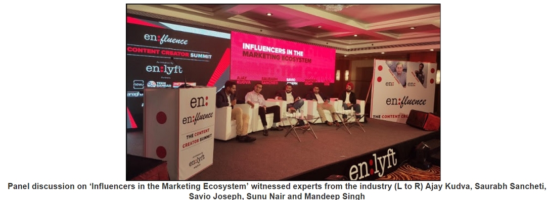 Enlyft Networks Brings India's Top Influencers and Brands together at “en:fluence - 2019 2 Enlyft Networks Brings India's Top Influencers and Brands together at “en:fluence - 2019