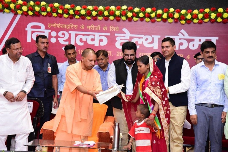 Hon’ble U.P Chief Minister, Shri Yogi Adityanath Inaugurates iTV Foundation’sTwo-day Health Checkup Camp in Maharajganj