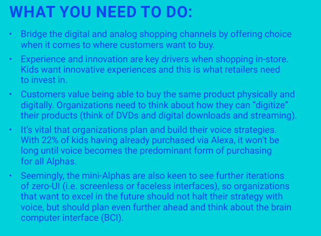 Generation Alpha:Preparing for the future consumer 9 Generation Alpha:Preparing for the future consumer