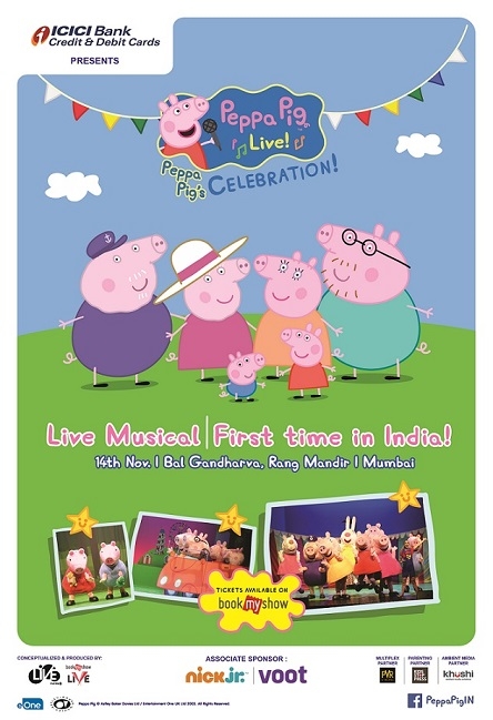 LIVE Viacom18 and BookMyShow bring ‘Peppa Pig Musical’ to India