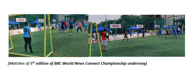 5th year of BBC Football Connect played to a packed house!