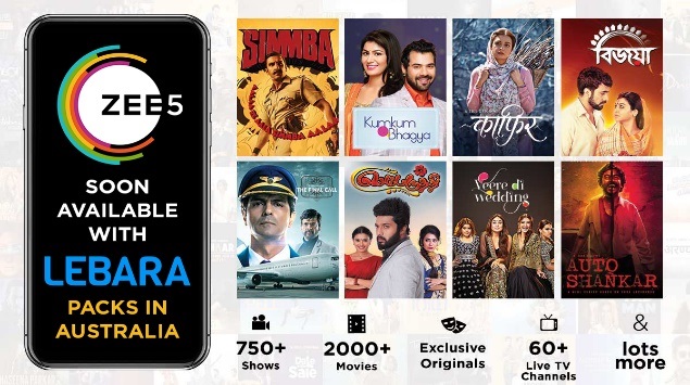 ZEE5 partners with Lebara Australia