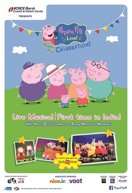 LIVE Viacom18 and BookMyShow bring ‘Peppa Pig Musical’ to India