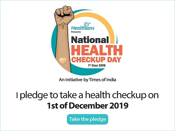 Times of India & Healthians partner to celebrate 1st December 2019 as National Health Checkup Day