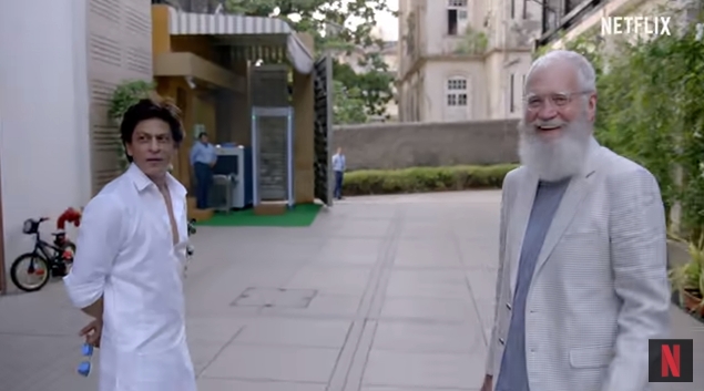 Netflix Brings Together King Khan and David Letterman