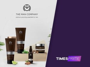 Times Prime partners with premium grooming essentials brand The Man Company