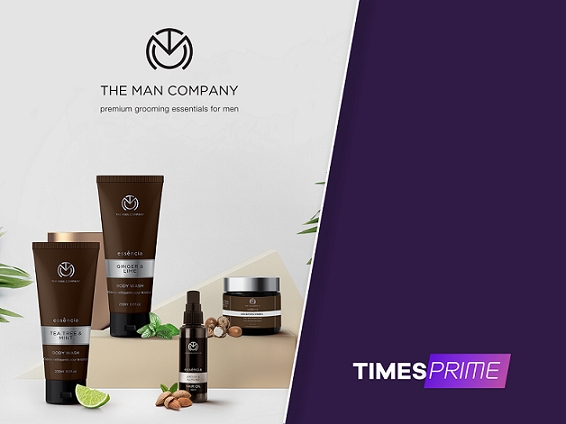 Times Prime partners with premium grooming essentials brand The Man Company 2 Times Prime partners with premium grooming essentials brand The Man Company