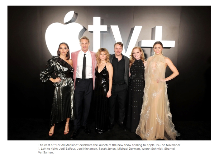 Apple premieres “For All Mankind,” coming to Apple TV+ November 1