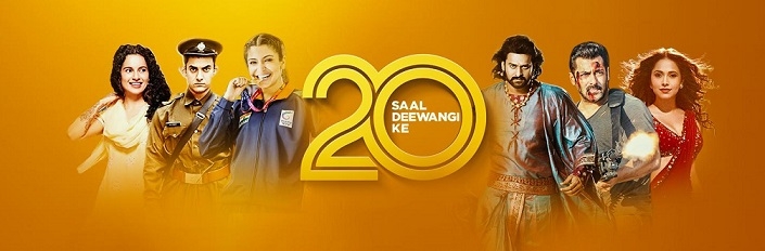 Sony MAX completes 20 years of showcasing Indian Cinema
