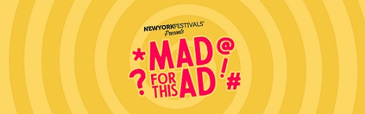NYF’s Advertising Awards Launches New Initiative: Mad For This Ad