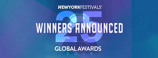 New York Festivals 2019 Global Awards Announces Winners