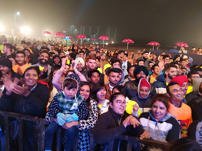 MY FM organises Night Run with singer Parmish Verma