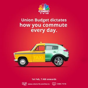 CNBC-TV18 steals a march over the rest, this Union Budget with its remarkable marketing initiatives
