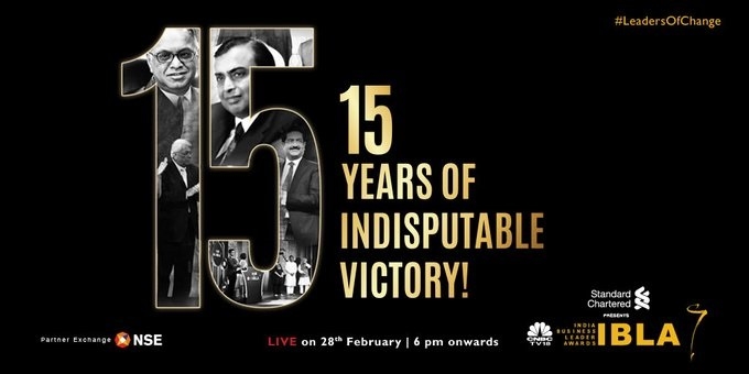 CNBC-TV18 announces the 15th edition of India Business Leader Awards
