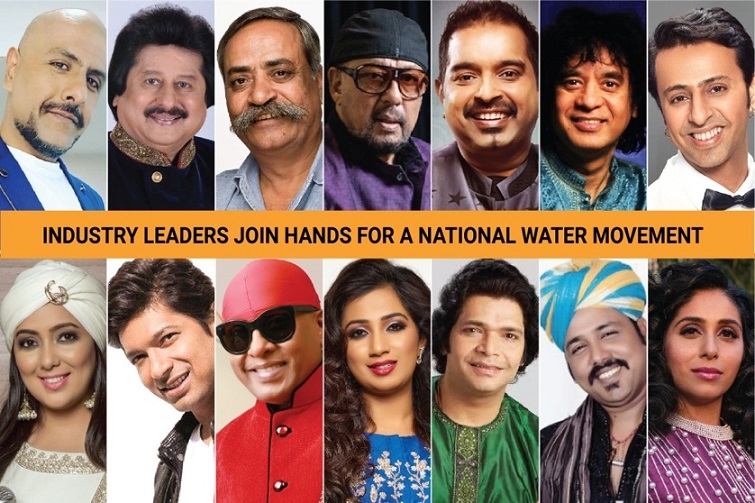 Music industry leaders join hands for a national water movement