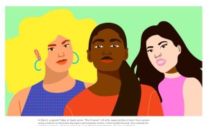 Apple launches “She Creates” in stores around the world