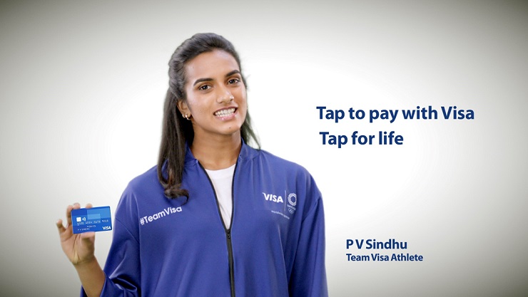 Visa launches new campaign featuring PV Sindhu