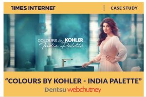 Kohler’s ‘Colours By Kohler’ Digital Campaign Featuring Twinkle Khanna Gains Traction On Times Internet