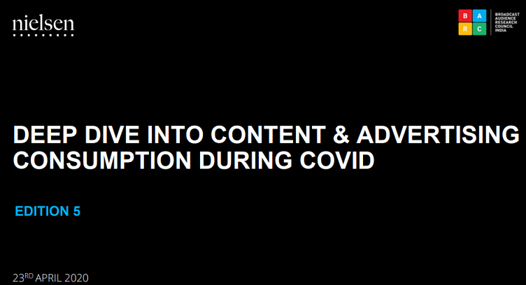 TV consumption continues to show a growth of 40% over pre-COVID period now at 1.24 Trillion minutes