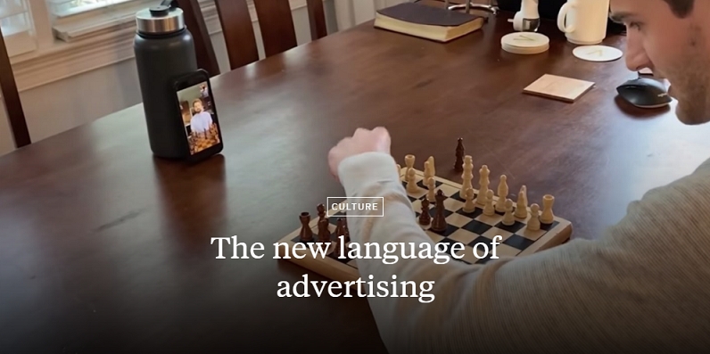 The new language of advertising